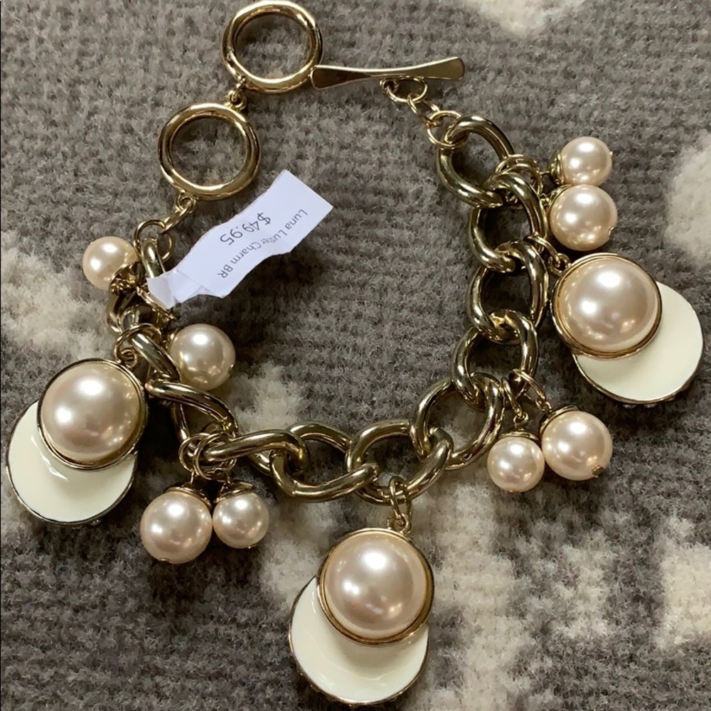 Luna Luster Charm Bracelet